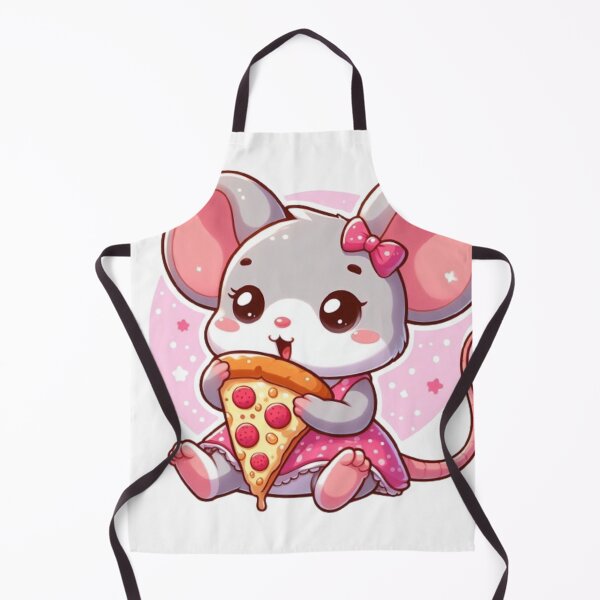 Item preview, Cute mouse with pizza designed and sold by Culmika.