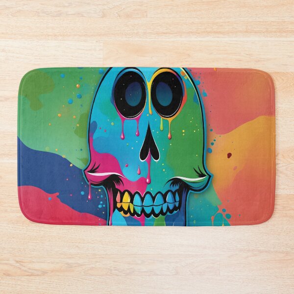 Item preview, Drip & Grin: A Colorful and Playful Whimsical Skull Design  designed and sold by Ravenmonkey  Designs.