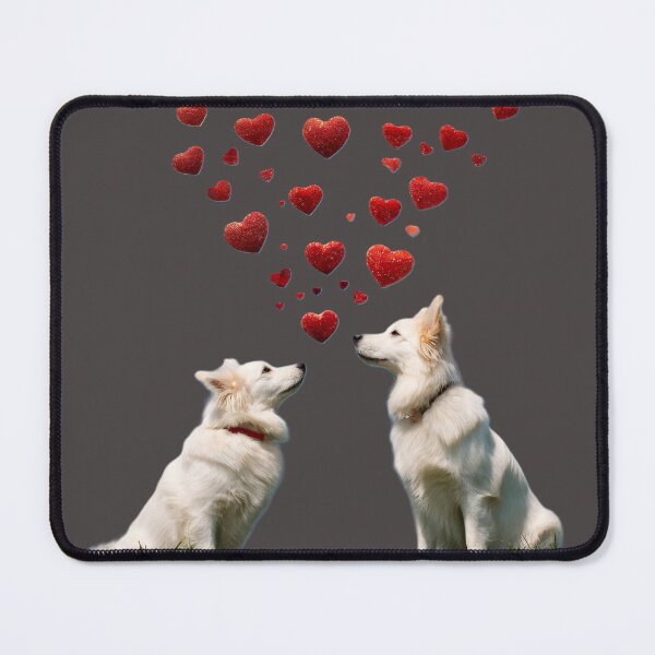 Item preview, Happy Valentine's day, I love You, Dogs designed and sold by SebSun.