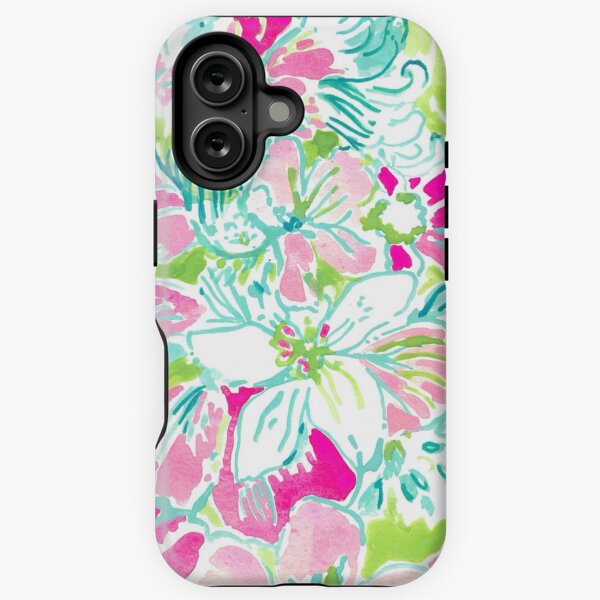 Item preview, Green and Pink Lily Design designed and sold by avastravels.