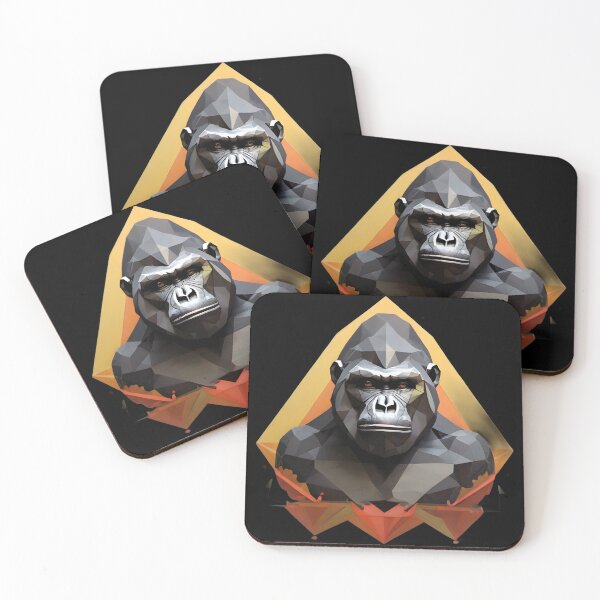 Item preview, Geometric Gorilla designed and sold by WANBASTEN.