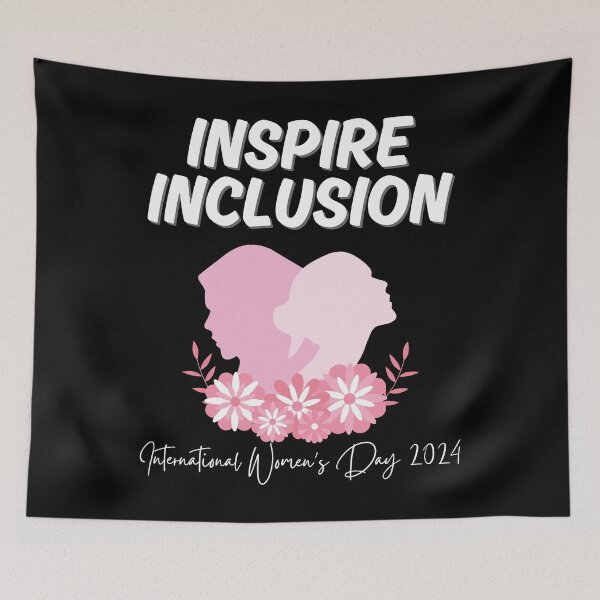 Item preview, Inspire Inclusion International Women's Day 2024 March 8th designed and sold by BunBuntheDog-.