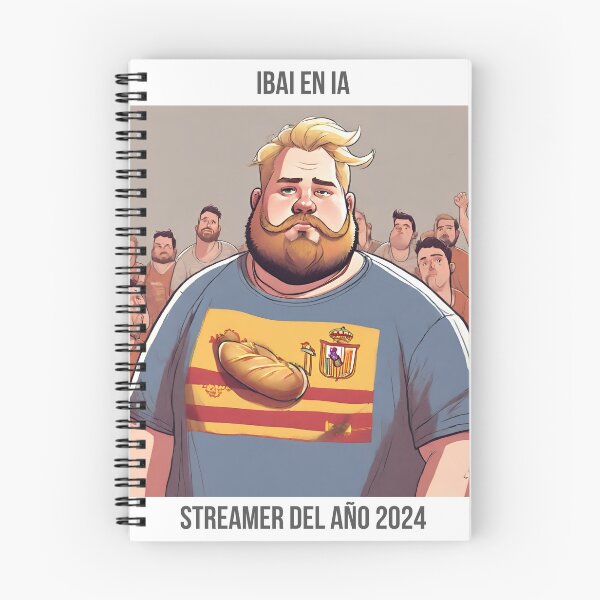 Item preview, Streamer of the year 2024 Ibai - Generated by AI designed and sold by TinyPlay.