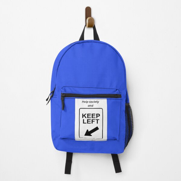 Item preview, keep left and help society designed and sold by Zelda50.