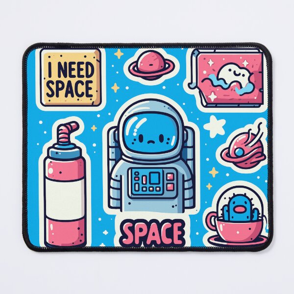 Item preview, I Need Space sticker Pack designed and sold by Astral-Artisan.