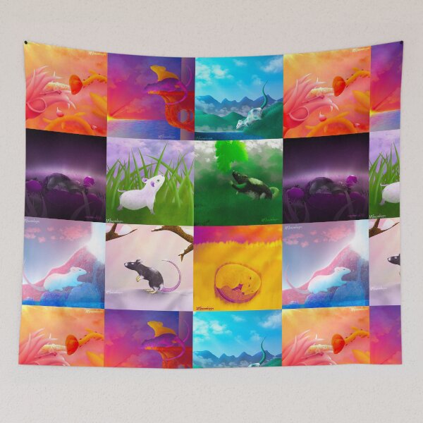 Item preview, Pride Rats Collection (Full Collection with Backgrounds) designed and sold by Transcendragons.