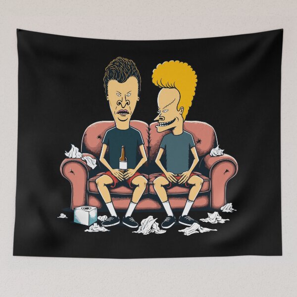 Item preview, Beavis and Butthead Classic Scene designed and sold by Ikibrai.