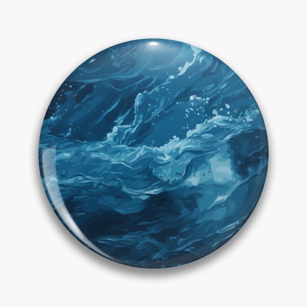 Item preview, The Mighty Blue Ocean designed and sold by Vector Scout Lab.