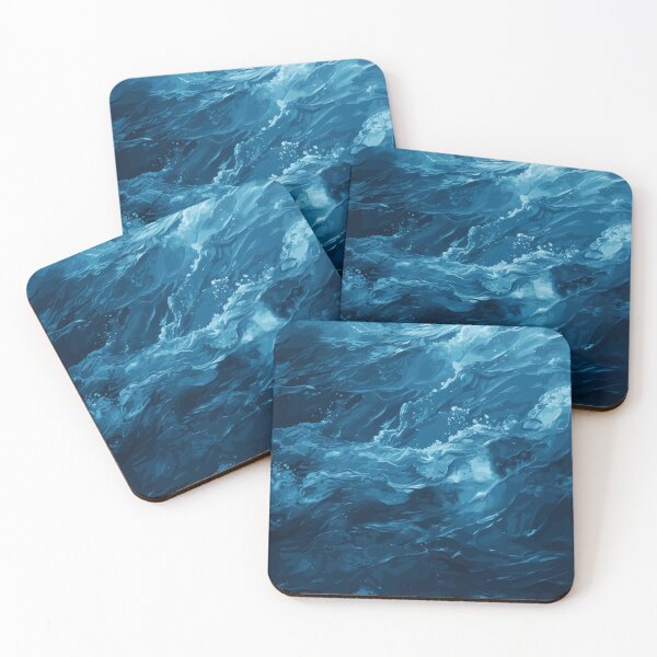 Item preview, The Mighty Blue Ocean designed and sold by Vector Scout Lab.