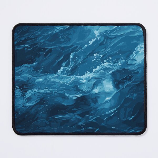 Item preview, The Mighty Blue Ocean designed and sold by Vector Scout Lab.