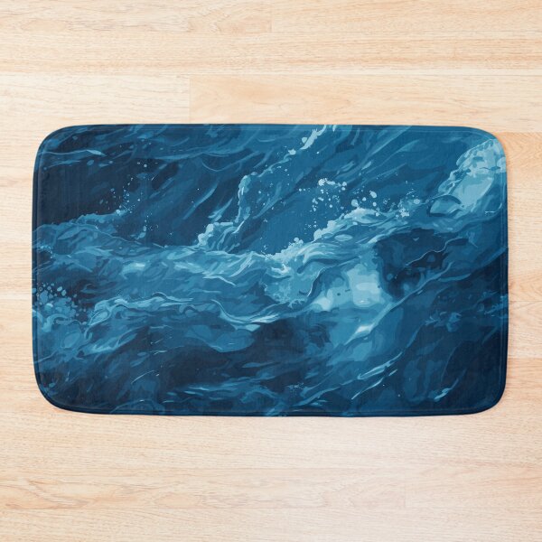 Item preview, The Mighty Blue Ocean designed and sold by Vector Scout Lab.