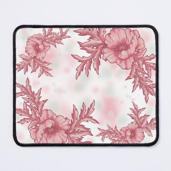 Item preview, field of poppies (pink) designed and sold by Rumcherry Art.