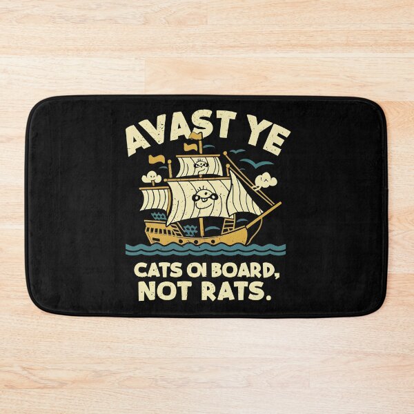Item preview, Pirate Ship: Avast Ye! Cats on Board, Not Rats designed and sold by Dungeon-Depot.