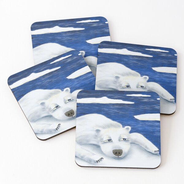 Item preview, Weary Polar Bear designed and sold by Helen Kay.