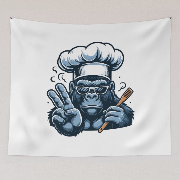 Item preview, Gorilla Chef designed and sold by Apex-Ape.