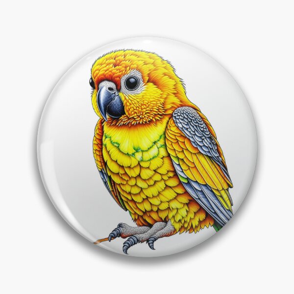 Item preview, Sun Conure, Sun Parakeet designed and sold by nicheteees.