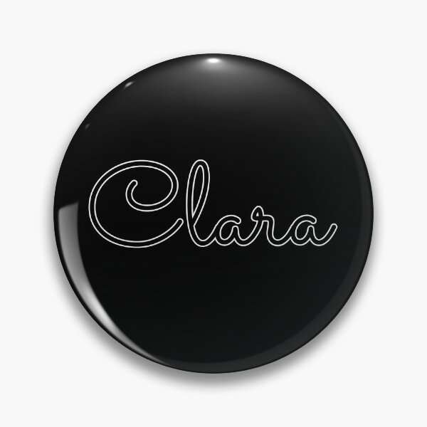 Item preview, Writing Clara Name Label (Black) designed and sold by NormadWorld.