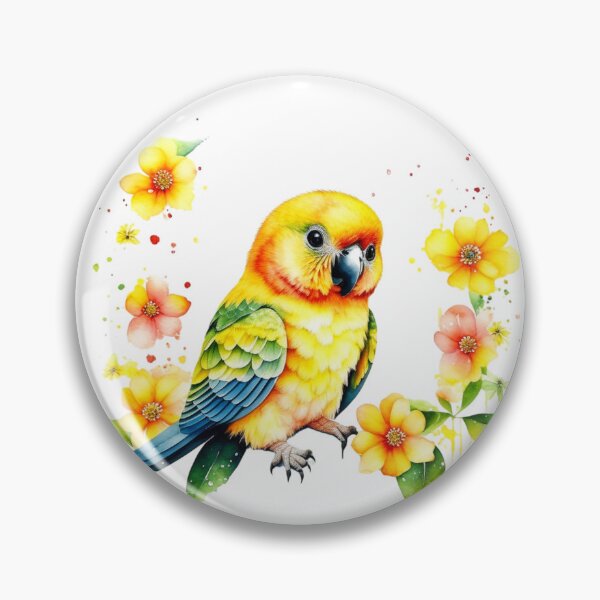 Item preview, Sun Conure, Sun Parakeet designed and sold by nicheteees.