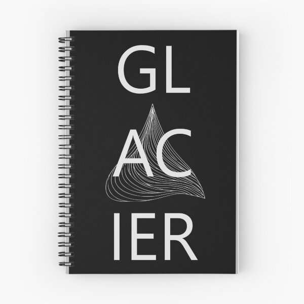Item preview, Minimalist Glacier Block Word Tshirt designed and sold by LZenDesigns.