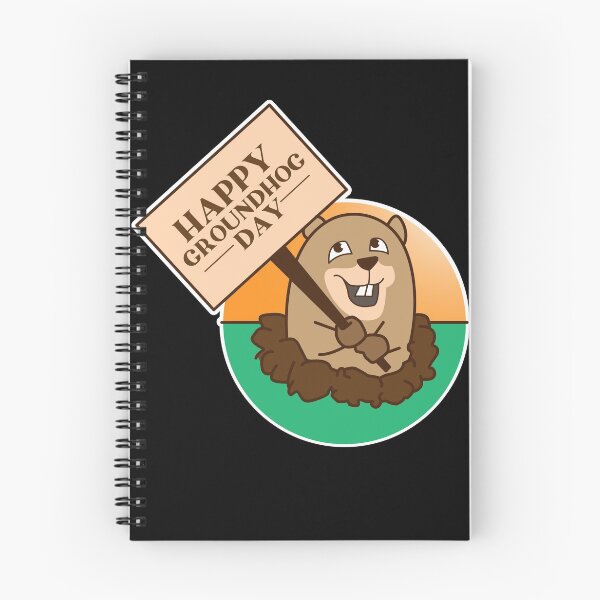 Item preview, Happy Groundhog Day  designed and sold by Kieran Abbott.