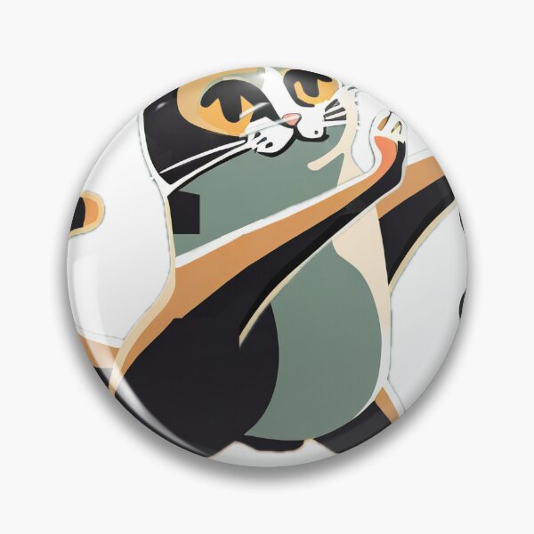 Item preview, A cat practicing yoga designed and sold by SebSun.