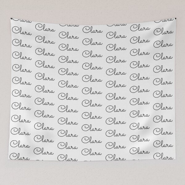 Item preview, Writing Clara Name Label designed and sold by NormadWorld.