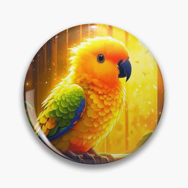 Item preview, Sun Conure, Sun Parakeet designed and sold by nicheteees.