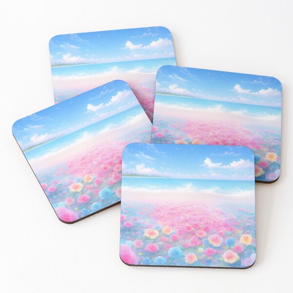 Item preview, Romantic beach designed and sold by Stickermagician.