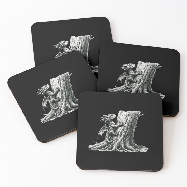 Item preview, Arboreal Ascent: Whimsical Woodland Wyvern designed and sold by MachineDesigned.