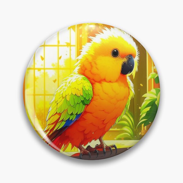 Item preview, Sun Conure, Sun Parakeet designed and sold by nicheteees.