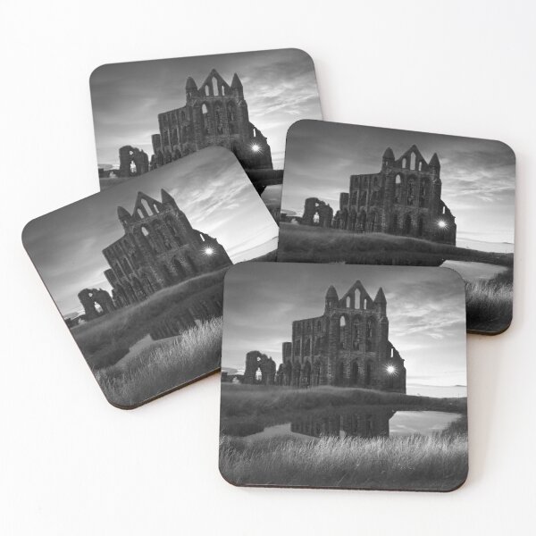 Item preview, Whitby Abbey BW designed and sold by Alisonchambers2.