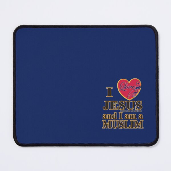 Item preview, I Love Jesus and I am a Muslim designed and sold by Akhijaafar.