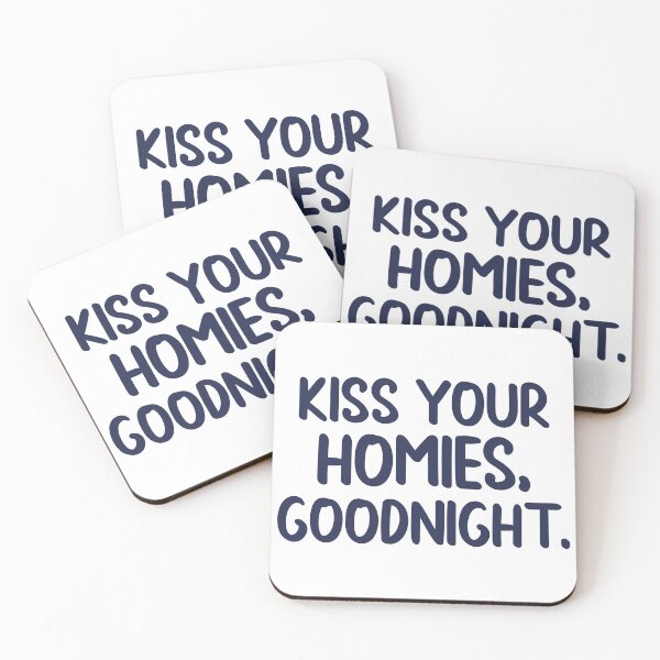 Item preview, Kiss Your Homies Goodnight designed and sold by Hairball-Pets.
