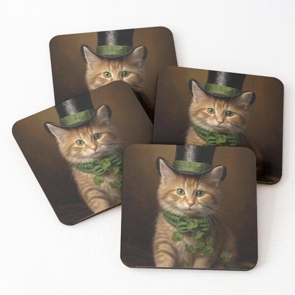 Item preview, St Patricks Day Cat designed and sold by Michealfashion.