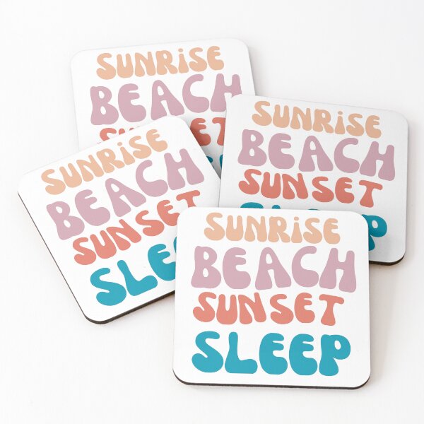 Item preview, Sunrise, Beach, Sunset, Sleep. designed and sold by Whatdoesmilosee.