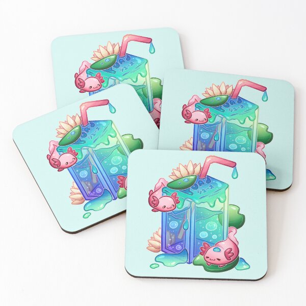 Item preview, Axolotl Juice Box designed and sold by heysoleilart.
