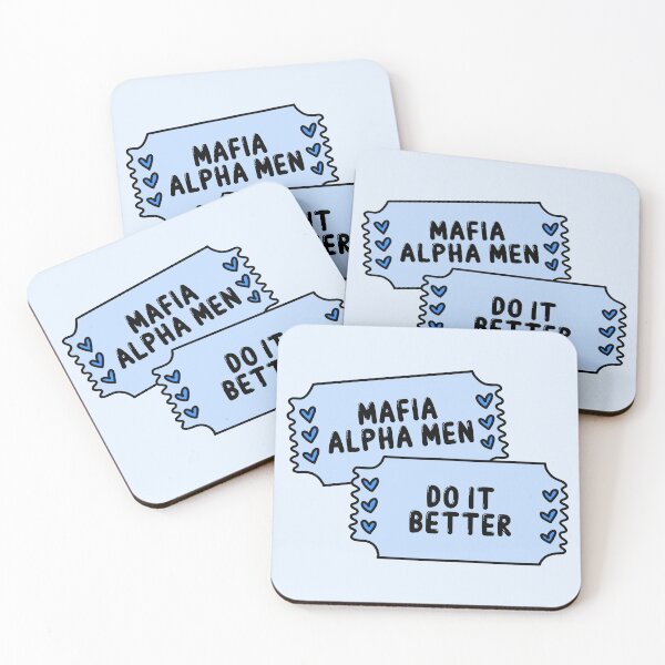 Item preview, mafia alpha men do it better ticket designed and sold by folklorewhisper.