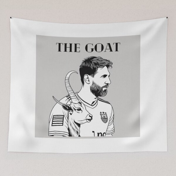 Item preview, The GOAT Messi Futbol Soccer Artwork  designed and sold by The-GOAT-Store.
