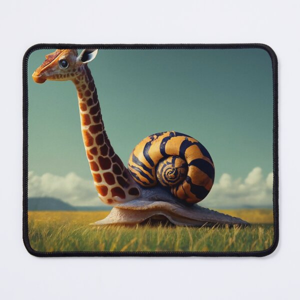 Item preview, Giraffes, the new generation, snails, daytime, walking, good mood designed and sold by Amser77.