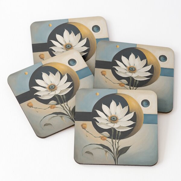 Item preview, Flowers and Space - Relaxing and Inspiring Atmosphere designed and sold by LitzoyGlobeArt.