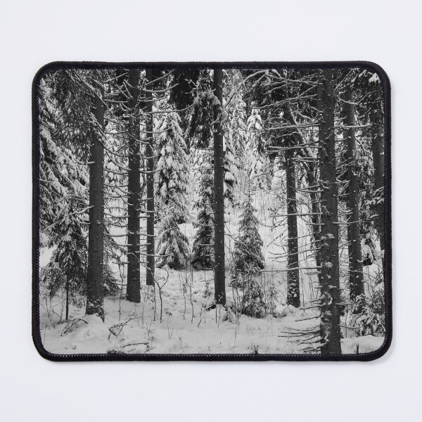 Item preview, Hillside spruces. Parkkuu bw designed and sold by Jouko Lehto Photography.