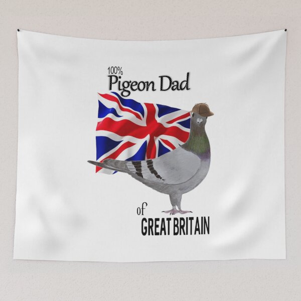 Item preview, 100 percent Pigeon Dad of Great Britain designed and sold by KC Morcom.
