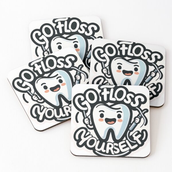 Item preview, Go Floss Yourself designed and sold by ShopiDentistry.