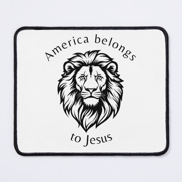 Item preview, America belongs to Jesus designed and sold by Marcia Shiono.