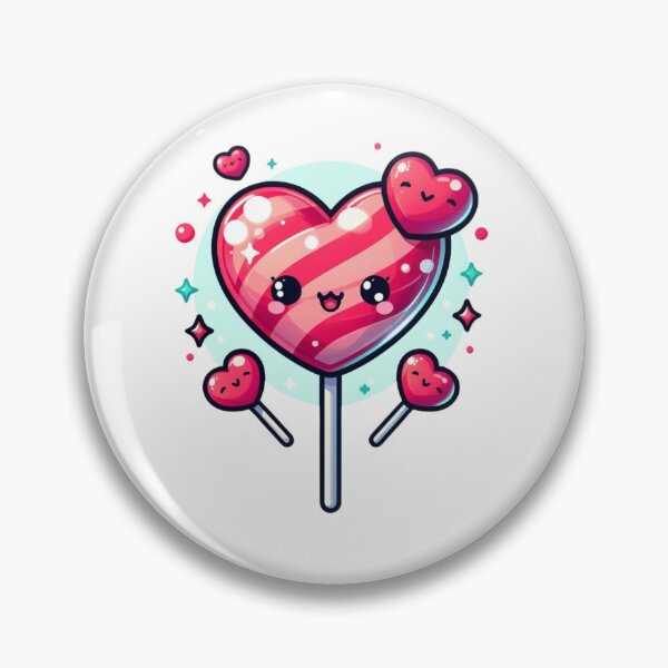 Item preview,  Heart Lolly Perfect Valentines designed and sold by GalaxyGraffiti.