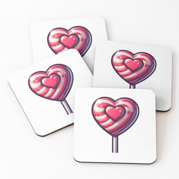 Item preview,  Heart Lolly Perfect Valentines designed and sold by GalaxyGraffiti.