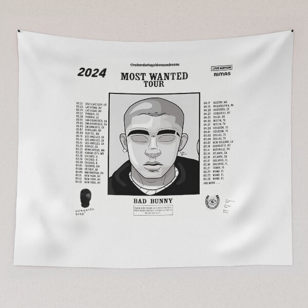 Item preview, Vintage Music Singer - Classic Most Wanted Tour 2024 designed and sold by TofuFlutter.