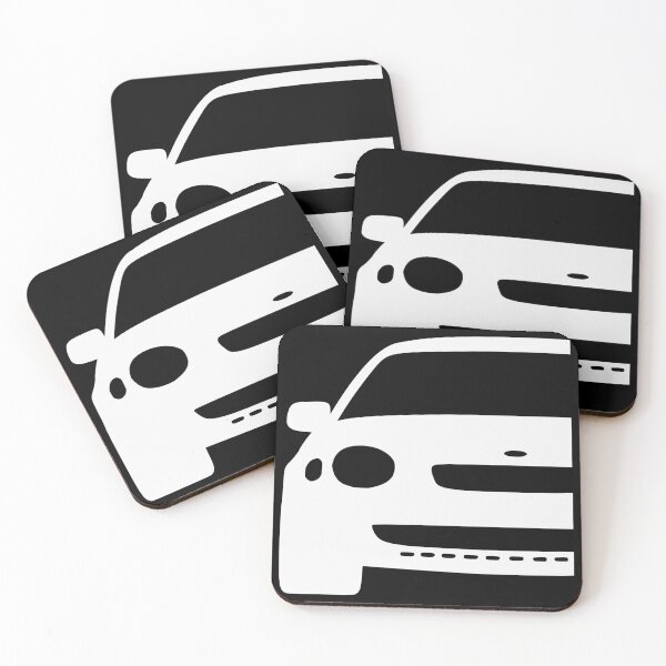 Item preview, Toyota Corolla E110 frog corolla black silhouette art designed and sold by EdimDesign.