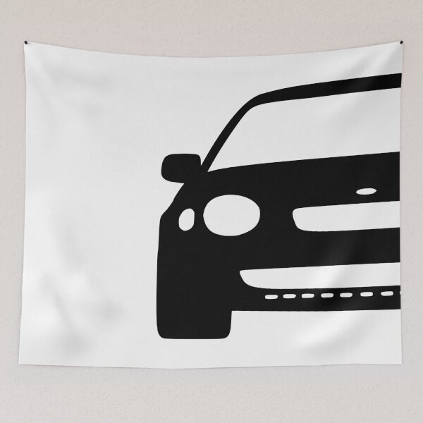 Item preview, Toyota Corolla E110 frog corolla black silhouette art designed and sold by EdimDesign.
