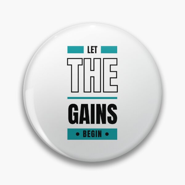 Item preview, Let the Gains Begin designed and sold by Crea-Designer.